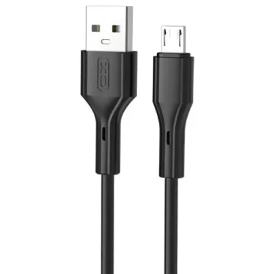 Кабель XO microUSB NB230 2.4A/1m Black