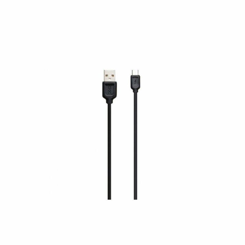 Кабель XO microUSB NB36 2.1A/1m Black