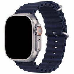 Ремінець XOKO Ultra для Apple Watch 42/44/45/49мм Navy Blue