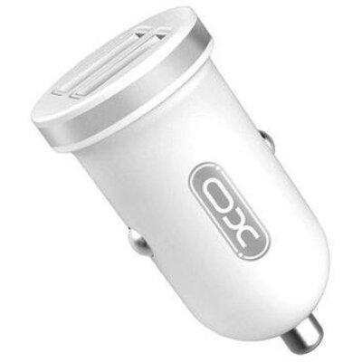 Автомобільний зарядний пристрій XO CC18 2.1A/2 USB White