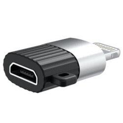 Перехідник XO NB149C Type-C to microUSB Black