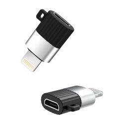 Перехідник XO NB149C Type-C to microUSB Black