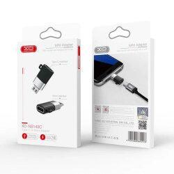 Перехідник XO NB149C Type-C to microUSB Black