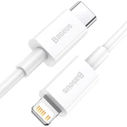 Кабель Baseus Superior Series Fast Charging Type-C to Lightning PD 20W 1 м White (CATLYS-A02)