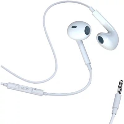 Навушники XO EP43 Earphone 1.2 м White