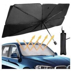 Парасоля на лобове скло в авто Optima Car Umbrella Сонцезахисна шторка Автомобільний козирок для захисту від сонця