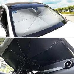 Парасоля на лобове скло в авто Optima Car Umbrella Сонцезахисна шторка Автомобільний козирок для захисту від сонця