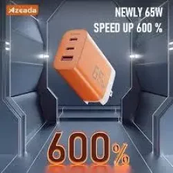 Мережевий зарядний пристрій AZEADA Seal Series 65W Gallium Nitride Charger AZ-A04