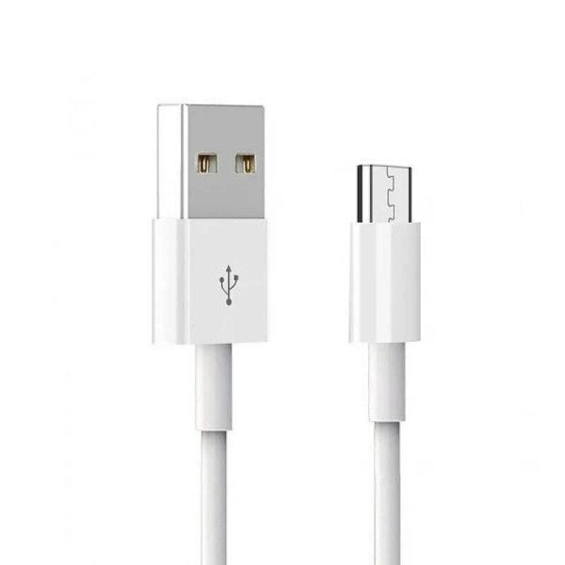 Кабель Denmen D22V Micro USB 2.4A 1M Білий