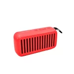 Портативна Bluetooth колонка DENMEN DR08 Red, AUX, Micro-SD card, USB