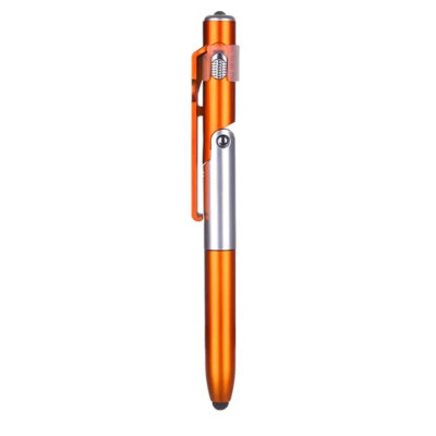 Стилус-ручка тримач XOKO для ємкісних екранів ST-100 LED-ліхтар Жовта