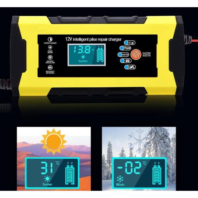 Імпульсний зарядний пристрій XOKO 12V10A з функцією відновлення АКБ - Зображення 3