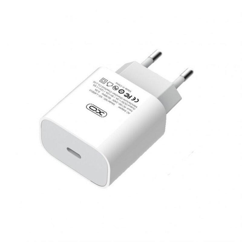 Мережевий зарядний пристрій PD XO L40 18W USB Type-C White