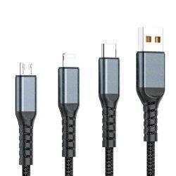 USB кабель 3 в 1 XOKO SC-3100 100W