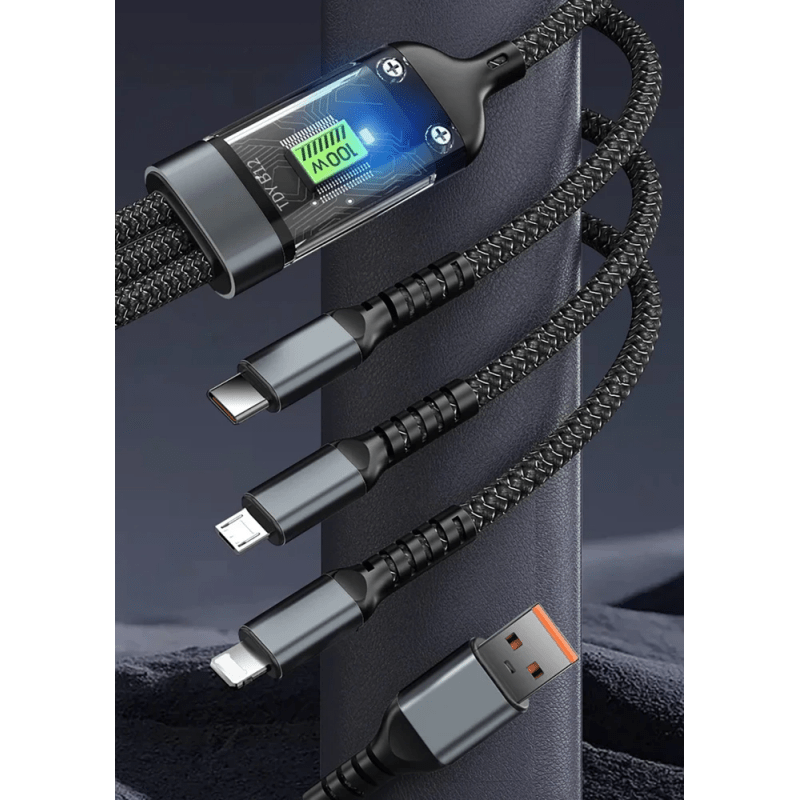 USB кабель 3 в 1 XOKO SC-3100 100W