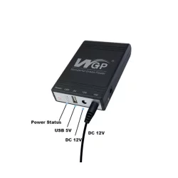 Powerbank XOKO WGP DC UPS 8800mAh для роутеру 5-12V з ДБЖ Black