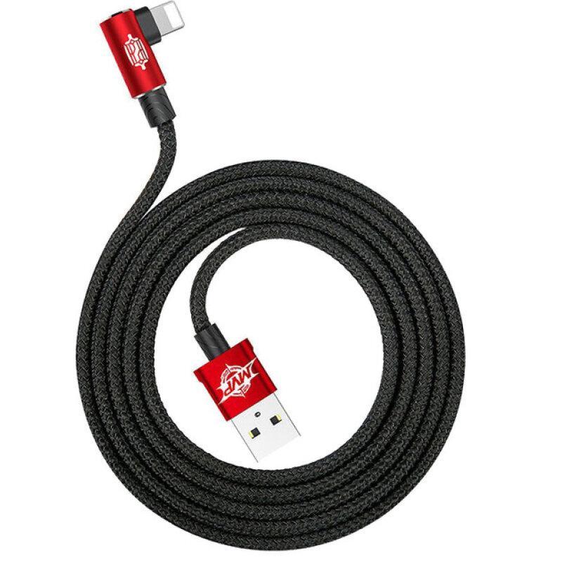 Кабель Baseus MVP Elbow Type Cable USB for IP 2 A 1 m Red (CALMVP-09) - Зображення 3