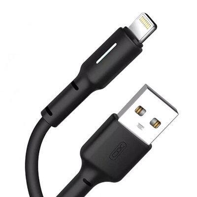 Кабель XO NB112 3A Fast Charging USB Cable Lightning 1 м Black