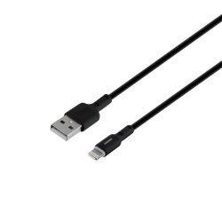 Кабель XO NB112 3A Fast Charging USB Cable Lightning 1 м Black