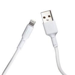 Кабель XO NB112 3A Fast Charging USB Cable Lightning 1 м White