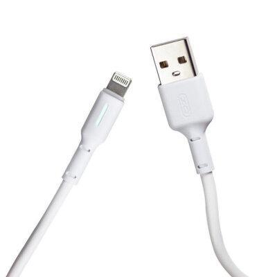 Кабель XO NB112 3A Fast Charging USB Cable Lightning 1 м White