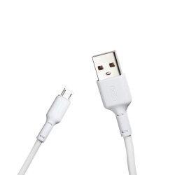 Кабель XO NB112 3A Fast Charging USB Cable Micro 1 м White