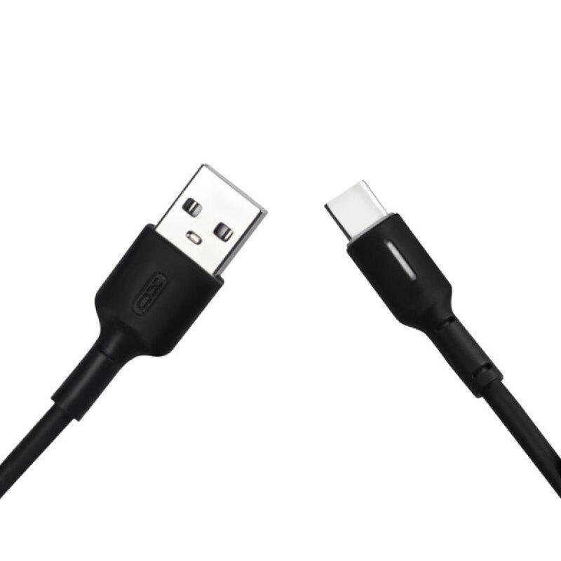 Кабель XO NB112 3A Fast Charging USB Cable Type-c 1 м Black