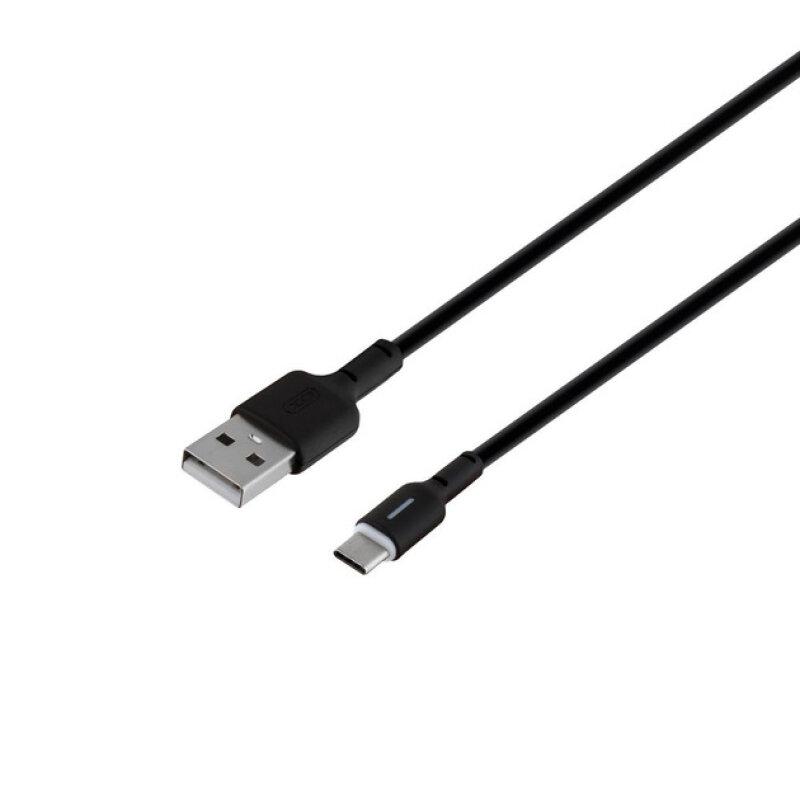 Кабель XO NB112 3A Fast Charging USB Cable Type-c 1 м Black