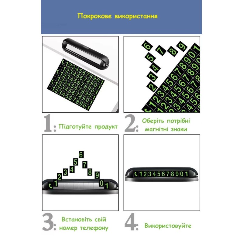 Набір автопреміум автовізитка XOKO Numebr Detect ND-001 + магнітний тримач з magsafe зарядкою 15W BePhone T2 - Зображення 6