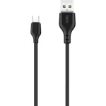 Кабель XO microUSB NB103 2.1A/2m Black