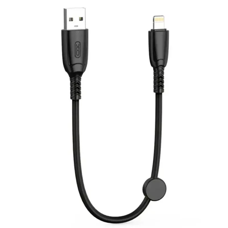 Кабель заряджання XO NB247 USB to Lightning (6А) (0.25M) швидка зарядка для iOS пристроїв