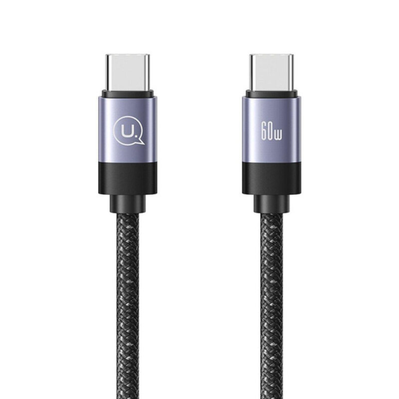 USB кабелем Usams US-SJ704 Type-C - Type-C/USB cable Usams US-SJ704 Type-C - Type-C 60W