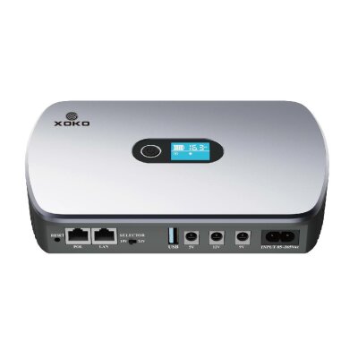 ДБЖ для маршрутизатора XOKO DC12000 36W DC UPS 12000 mAh / Power Bank XOKO DC1200 36W DC UPS 12000 mAh