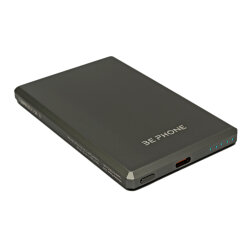 Універсальна мобільна батарея BePhone K5 5000 mAh MagSafe Grey 15W