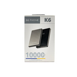 Універсальна мобільна батарея BePhone K6 10000 mAh MagSafe Black 20W