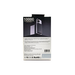 Універсальна мобільна батарея BePhone K6 10000 mAh MagSafe Grey 15W