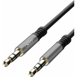 Кабель NB121 Audio Cable AUX jack 3.5 мм - jack 3.5 мм 1 м Black