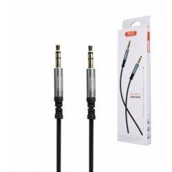 Кабель NB121 Audio Cable AUX jack 3.5 мм - jack 3.5 мм 1 м Black