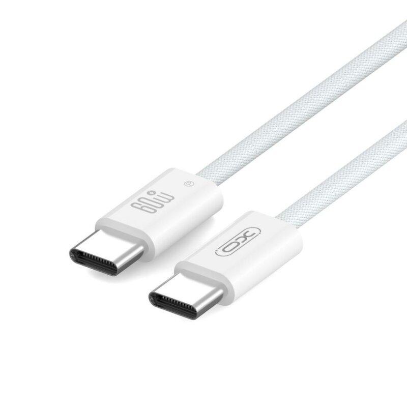 Кабель CB-Q73CC iP15 type-c to type-c charging cable 60W white - Зображення 4