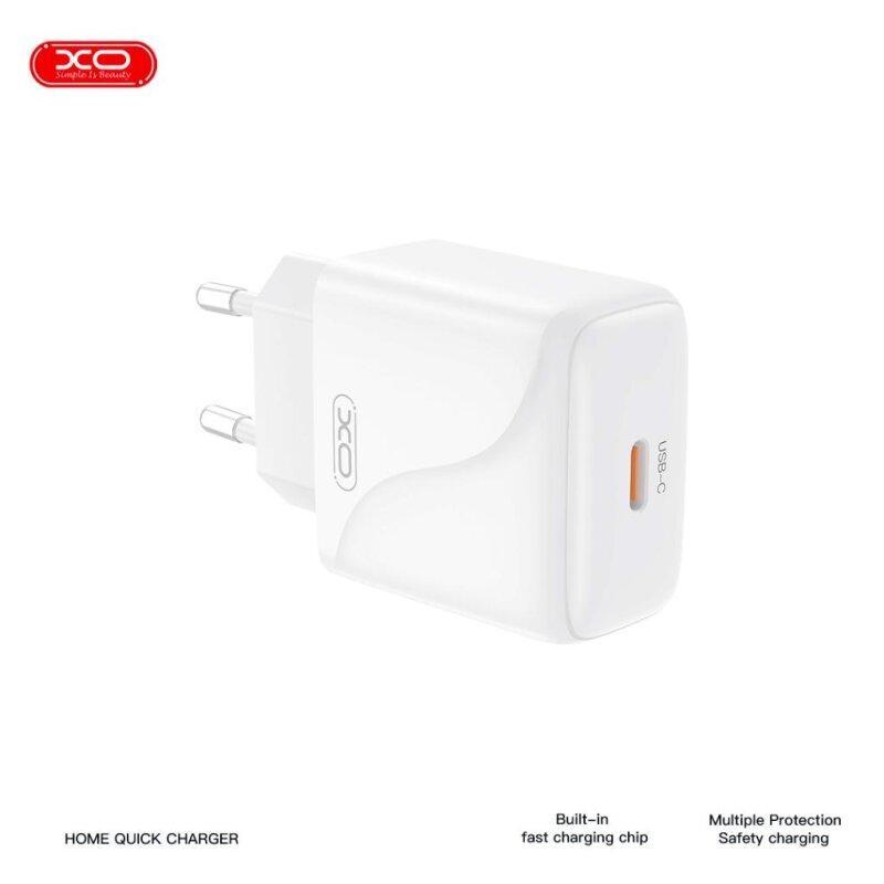 Мережевий зарядний пристрій QC41 20W Single USB-C Fast Charger - Зображення 3