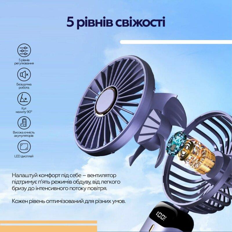 Вентилятор XOKO F03 зелений / Fan XOKO F03 green - Зображення 9