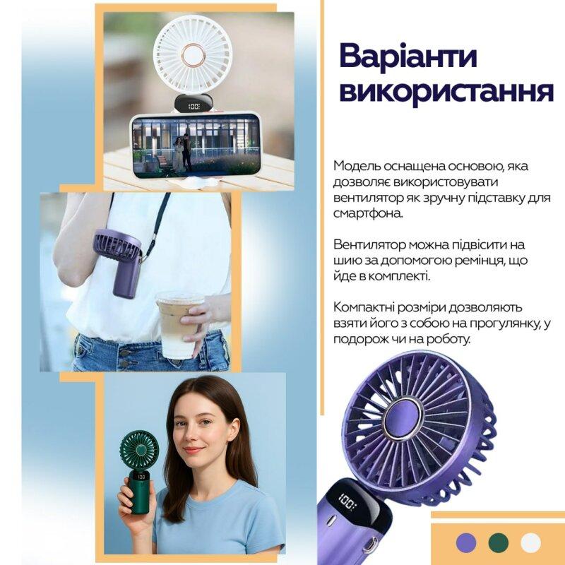 Вентилятор XOKO F03 чорний/ Fan XOKO F03 black - Зображення 10