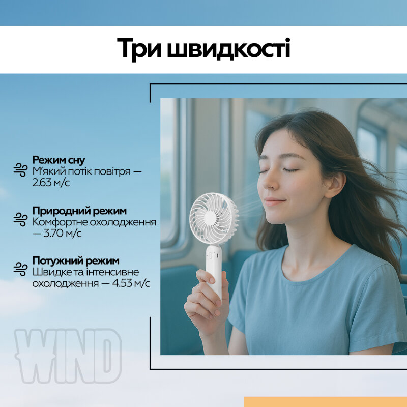 Вентилятор XOKO F9 синій/ Fan XOKO F9 blue - Зображення 9