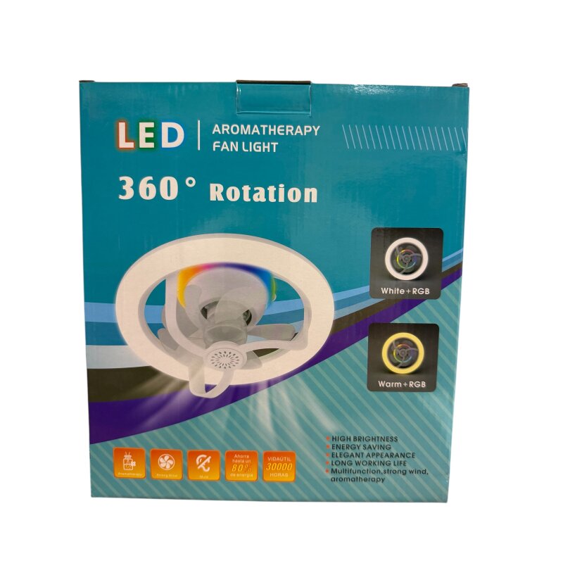 Лампа-вентилятор XOKO LED RGB Fan Light 100 Aroma - Зображення 7