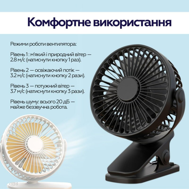 Вентилятор XOKO P6/ Fan XOKO P6 - Зображення 7