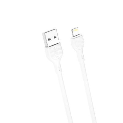 Кабель CB-200UL 2.1A USB Lightning 2 метри білий