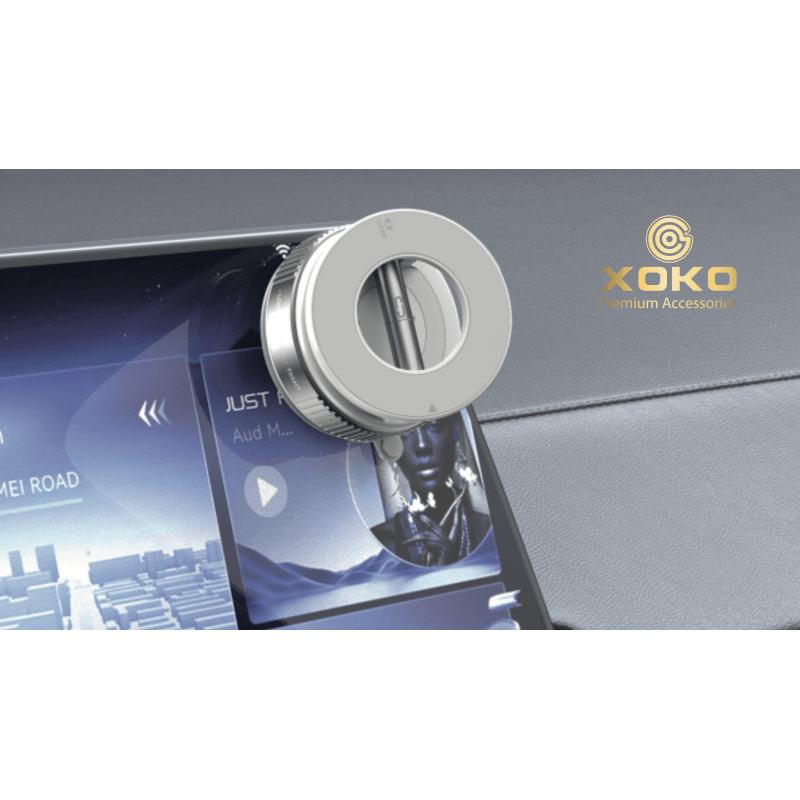 Тримач XOKO MSH-100 для телефону вакуумний з магнітним кільцем MagSafe та поворотом 360° компактний автомобільний або настільний тримач з присоскою для навігації та зйомки - Зображення 3